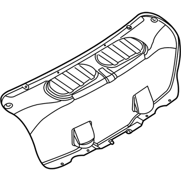 BMW 51-49-8-176-670 Trim Panel, Trunk Lid