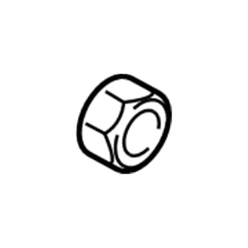 GM 92228333 Shaft Nut