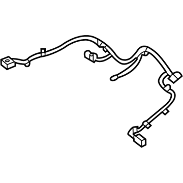 Hyundai 89651-N9350 WIRING HARNESS-RR SEAT, RH