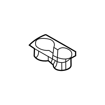Hyundai 89940-N9000-MMH CUP HOLDER ASSY-REAR SEAT A/RE