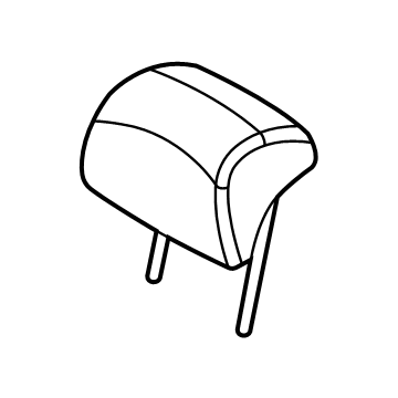 Hyundai 89700-N9110-KIE HEADREST ASSY-REAR SEAT