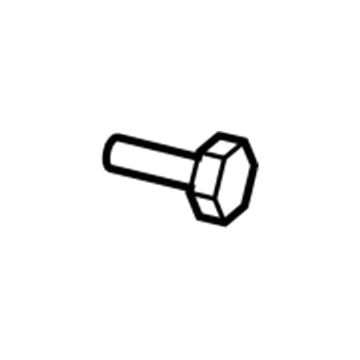 Toyota 90163-A0002 GPS Antenna Screw