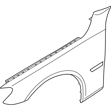 BMW 41-00-7-261-461 Side Panel, Front Left