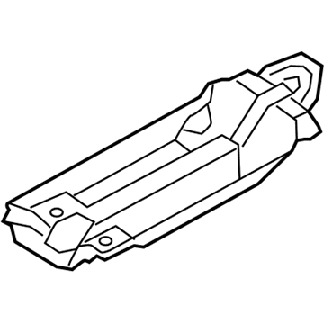 BMW 11-65-7-577-001 Heat Protection, Bottom