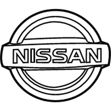 Nissan 90890-EM40A Rear Emblem