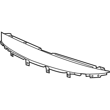 Honda 71105-TVA-A00ZZ Face, FR Bumper Upr