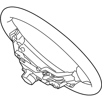 Kia 56120A9000WK Steering Wheel Body