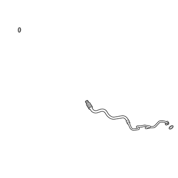 BMW 17-22-7-627-752 Engine Oil Cooler Pipe, Flow