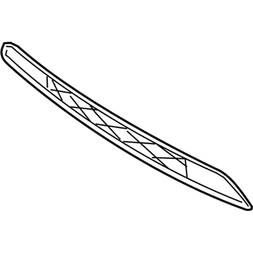BMW 51-11-7-210-462 Grille, Open, Bottom