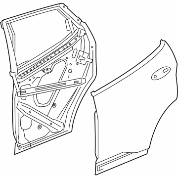 GM 42790975 Door Shell