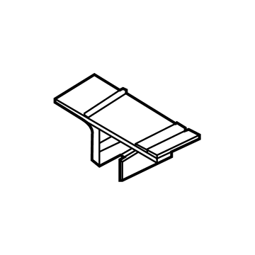 Kia 64156P2000 GUSSET-Radiator Supp
