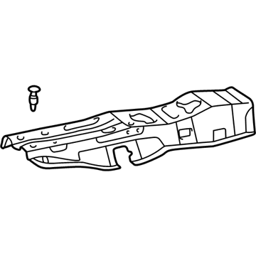 Lexus 58621-33071 Silencer, Center Console, NO.1