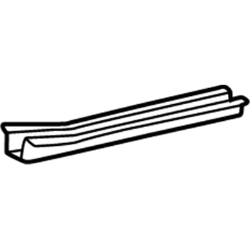Lexus 57419-33040 Reinforcement, Front Floor Under