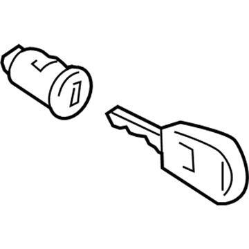 BMW 51-16-7-001-461 Repair.Kit For Lock Cylinder