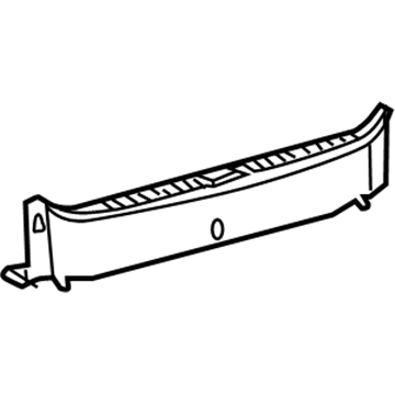 Lexus 58387-30171-C0 Plate, Rear Floor Finish