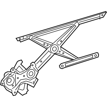 Lexus 69802-78010 Regulator Sub-Assembly