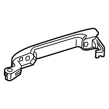 Nissan 80640-3TA3A Outside Handle Grip, Passenger Side