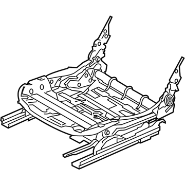 BMW 52-10-7-304-533 Seat Mechanism Left