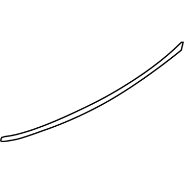 BMW 51-12-7-301-239 Protect.Rubber Strip, Centre Rear Bumper