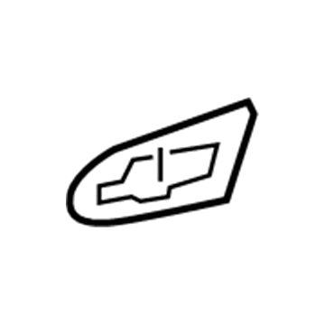 GM 13501804 Chrome Cover Gasket