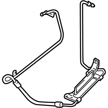 GM 92155948 Hose-P/S Gear Outlet Front