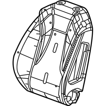 GM 84918363 Seat Back Pad