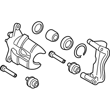 Toyota 47750-02400 Caliper Assembly