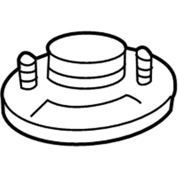Acura 51675-SM4-004 Base, Shock Absorber Mounting (Showa)