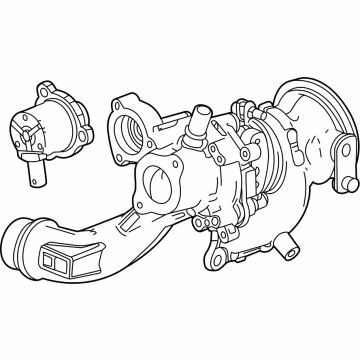 GM 12709430 TURBOCHARGER ASM-CMPR AIR INT