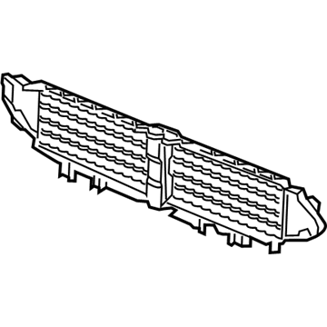 Mopar 68438679AC Grille-Active Shutter