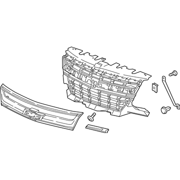 GM 84331523 Grille Assembly