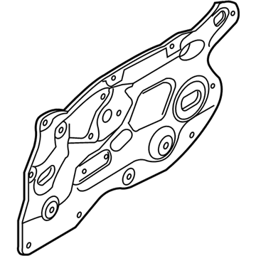 Nissan 80775-1GR0A Base-Front Door Module, LH