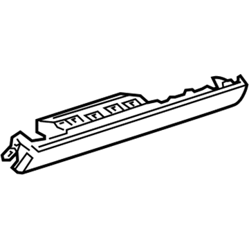 Lexus 73900-0E020-A0 Air Bag Assy, Instrument Panel, Lower NO.1
