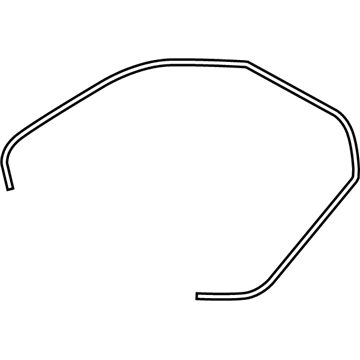 BMW 51-76-7-193-412 Seal, Engine Bonnet, Side