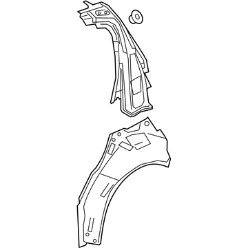 GM 94516175 Inner Quarter Panel