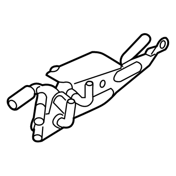 Ford JX6Z-7869-B Auxiliary Cooler