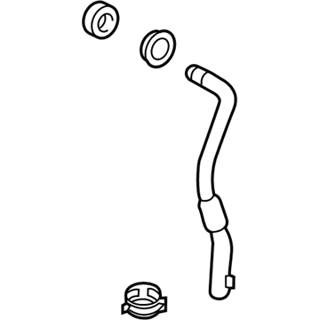 Ford JX6Z-7C410-H Return Tube
