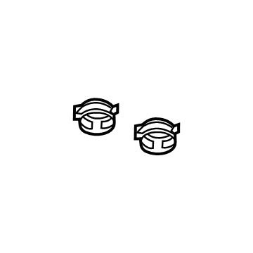 Ford JX6Z-7C107-A Inlet Tube Clamp