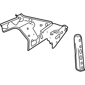 Nissan G6630-ZN9AA Pillar Re Inner R