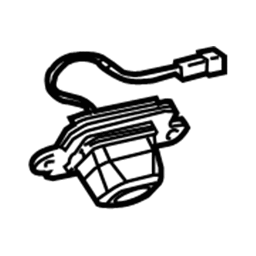 Lexus 86790-50010 Camera Assy, Television