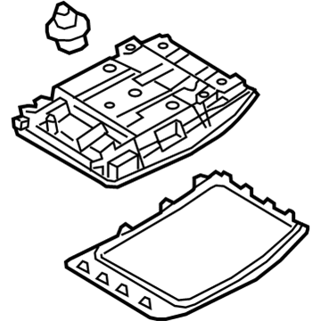 Lexus 81208-78160-A0 Lamp Sub-Assembly, Map