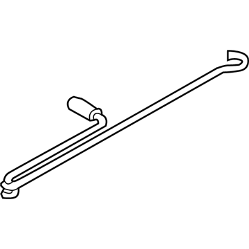 BMW 71-12-6-756-310 Articulated Lifting Jack Crank