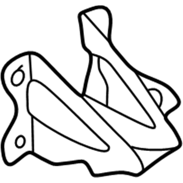 Nissan 11233-01G00 Engine Mounting Bracket, Left