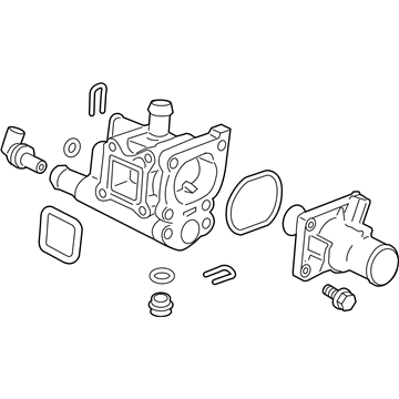 GM 25199824 Thermostat Housing