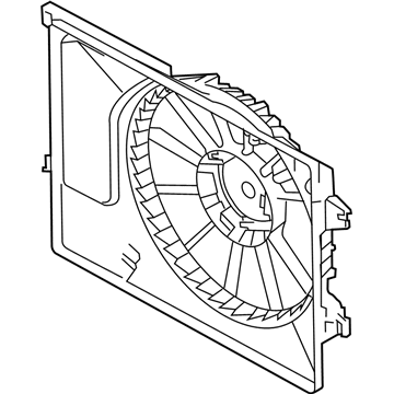 Hyundai 25350-3X000 SHROUD-Radiator