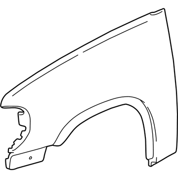 Ford 1L2Z-16038-EA Wheel Opening Molding