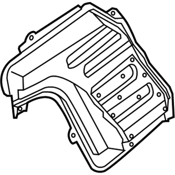 Hyundai 96380-B8000 Blanking Cover-Sub Woofer
