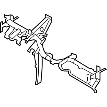 Hyundai 84410-2L501 Bar Assembly-Cowl Cross