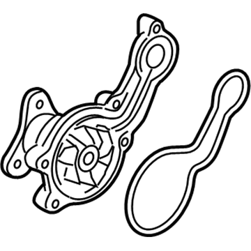 Honda 19200-RB0-003 Water Pump