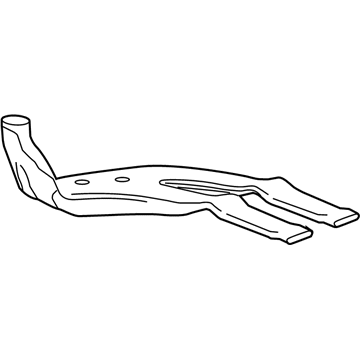 GM 13242032 Rear Duct